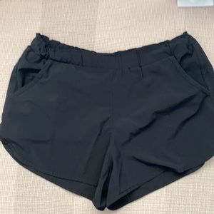 Athletic Black Shorts